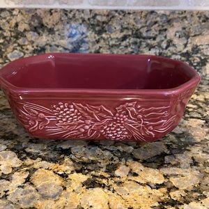 Longaberger paprika nature garland pottery